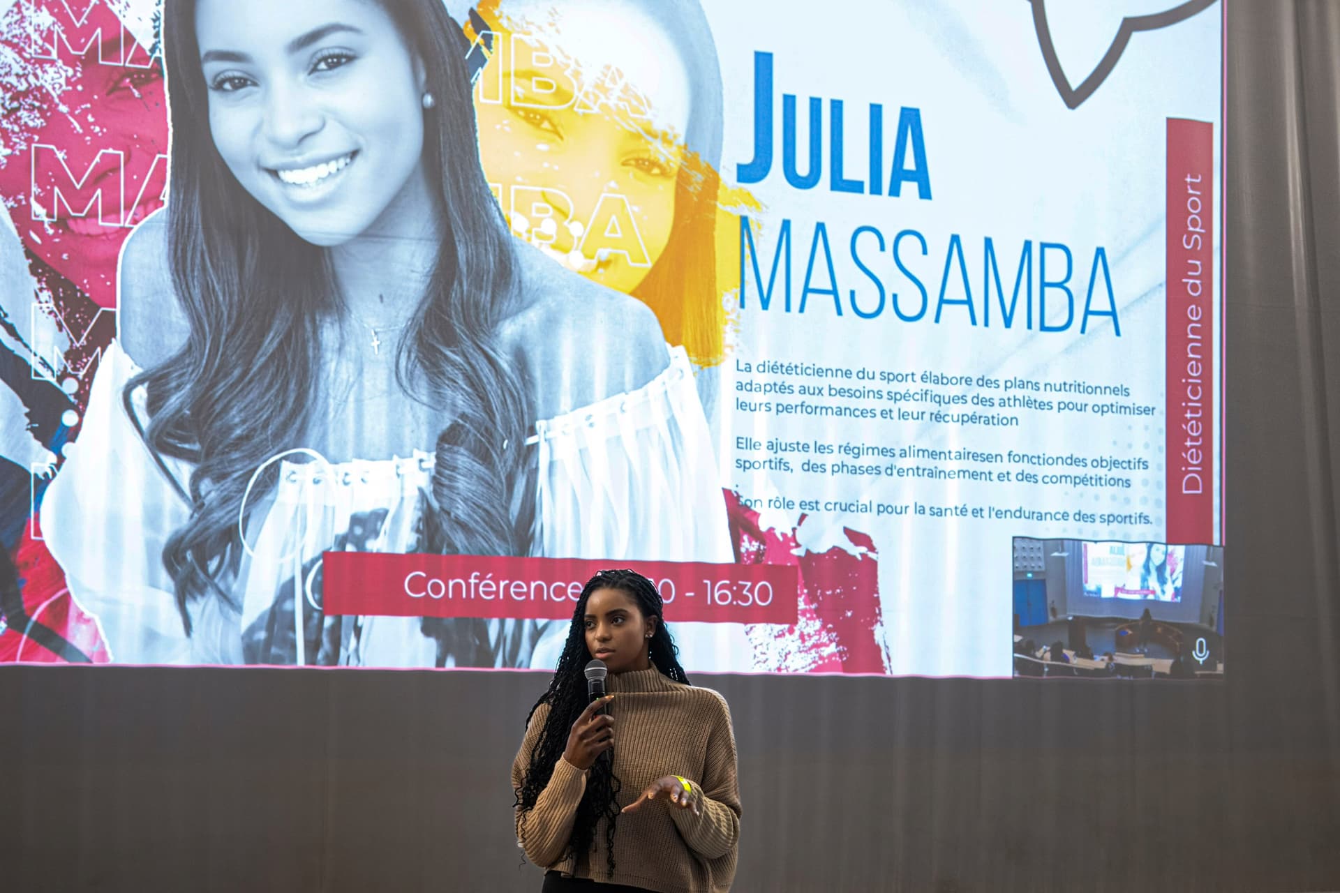 Juliana Massamba - Conférence Diététicienne du Sport