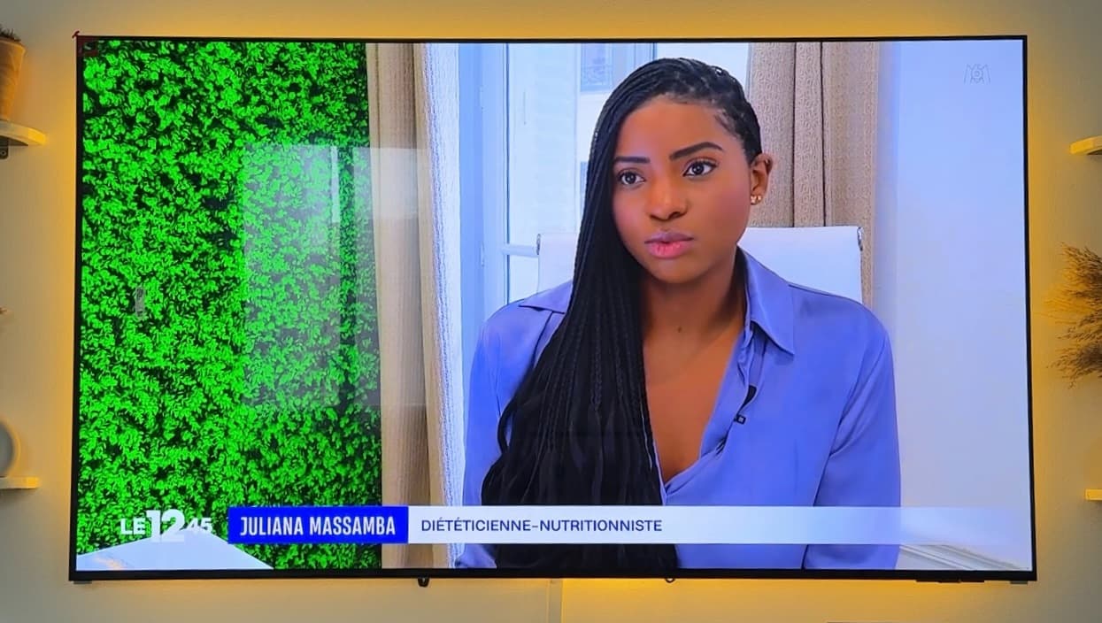 Juliana Massamba - Interview M6 Le 12:45